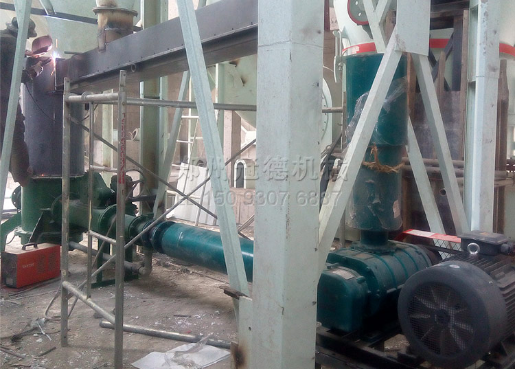 磨粉機(jī)氣力輸送入庫設(shè)備